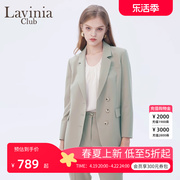 Lavinia春季面试西装外套女2024职业正装通勤OL商务工作西服