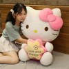 正版hellokitty公仔大号凯蒂猫玩偶哈喽kt猫，毛绒玩具抱枕女生娃娃