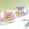 MINISO名创优品茶壶玻璃水壶丹莉耐高温泡茶家用过滤果茶壶700ml