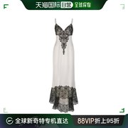 香港直邮Balmain 巴尔曼 女士 蕾丝细节连衣裙 CF1RN135VB01