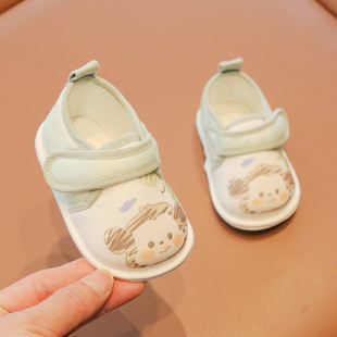 春季婴儿鞋6到12个月，婴幼儿鞋子软底步前鞋男0一3宝宝鞋春秋款女8