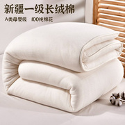 新疆长绒棉花被子棉被四季通用加厚保暖冬被垫被褥子棉胎被芯棉絮
