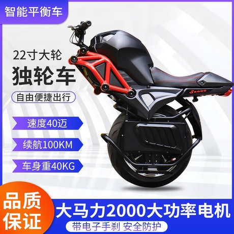 单轮自平衡电动车