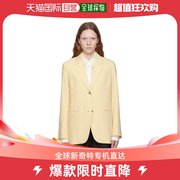 香港直邮潮奢 TOTÊME 女士米色 Tailored 西装外套