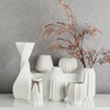陶瓷花瓶欧式现代简约仿真花，假花干花塑料，摆件客厅插花新中式花盆