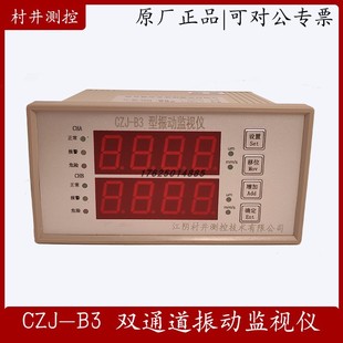 CZJ-B3 智能振动监测仪双通道震动 CJ-LW50振动传感器