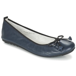 Mac Douglas女鞋平底鞋单鞋深蓝色圆头夏季皮鞋