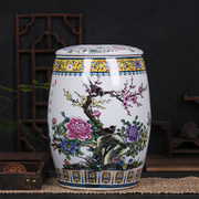 景德镇陶瓷米缸带盖家用米桶，防潮防虫密封水缸，20斤30斤50斤储米罐