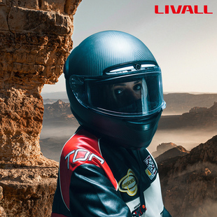 livall摩托车头盔揭面冬季除雾保暖摄像记录仪，蓝牙全盔智能mc1pro