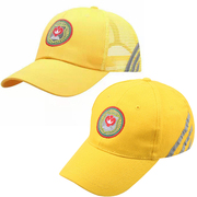 儿童中小学生夏季遮阳帽安全小黄帽定制做学校帽子棒球帽子印logo