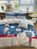 男孩儿童纯棉四件套奥特曼卡通，全棉床单被套床上用品三件套床笠款