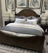 美式乡村古典简约新传统1.5米1.8米板式床实木床婚床卧室家具