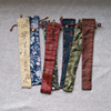 折扇扇袋7寸9寸10寸扇套织锦，亚麻布锦缎刺绣，回纹扇子中国风包装袋