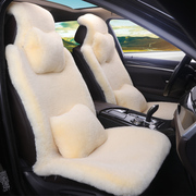 冬季汽车坐垫短毛绒保暖羊毛垫秋冬天车用座垫套男女通用车垫
