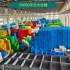 新塑料(新塑料)周转箱带盖长方形，加厚仓储物，运输收纳箱子大号工业物流塑胶