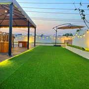 阳台 仿真草坪地毯铺垫人工隔热屋顶绿色户外假草人造草皮地垫