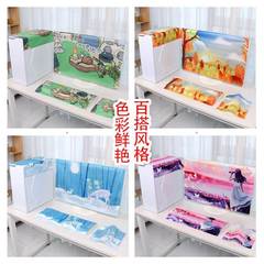 电脑防尘罩防尘罩台式简约现代液晶显示器键盘主机保护套屏幕