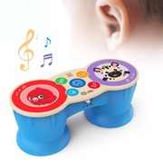Hape智能触感多功能电子鼓婴儿手拍鼓音乐玩具早教男女宝宝拍拍鼓