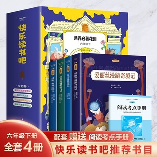 鲁滨逊漂流记正版快乐读书吧六年级下册必读的课外书爱丽丝漫游奇境汤姆索亚历险记，尼尔斯骑鹅旅行记原著完整版鲁滨孙全套书籍书目