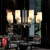 新中式吊灯客厅灯全铜现代轻奢高档别墅餐厅灯中国风，设计师吊灯具