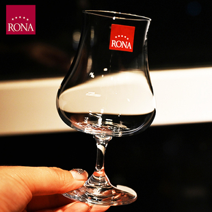 捷克RONA进口水晶玻璃专业闻香威士忌品鉴用杯郁金香品酒杯烈酒杯