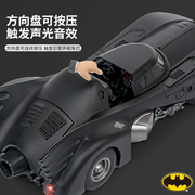 正版118蝙蝠侠战车仿真汽车模型，合金玩具dc正义联盟摆件男孩礼物