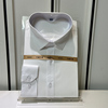 lenzon领佐男士纯色短袖商务，衬衫免熨烫白色百搭正装，长袖衬衫免烫