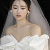 新娘结婚耳环韩式玫瑰花流苏，耳钉白色一字肩，婚纱礼服搭配耳饰
