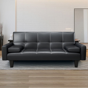 小户型客厅多功能可折叠两用沙发床双人三人，简易组合皮布艺沙发