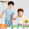 pawinpaw卡通小熊童装夏季男童，polo领短袖，拼接撞色t恤