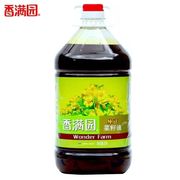 香满园纯正菜籽油5L/桶装家用营养炒菜食用油