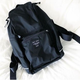 日本乐天双肩包女大容量户外通勤尼龙背包，时尚休闲学生书包电脑包