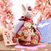 日本兔子小樽音乐盒春节情人节，礼盒套装摆件伴手礼送女生生日礼物