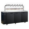 玖田啤酒机扎啤机冷藏制冷机，全自动精酿啤酒设备，烧烤酒吧风冷机