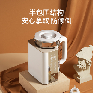 kiwy恒温调奶器配件玻璃水壶，1200ml+暖奶支架
