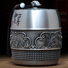 锡茶叶罐摆件锡器锡罐盒家用工艺品防潮密封存茶罐储茶罐定制