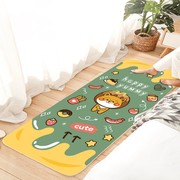 儿童卡通动漫床前地毯卧室，床边毯长条，房间地垫床尾满铺定制可