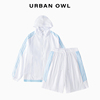 Urban Owl冰丝防晒衣长袖防紫外线透气夏季户外防晒套装男女同款