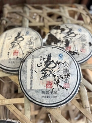 09年易武麻黑古树茶易武正山大树茶麻黑普洱茶生茶饼易武老树茶