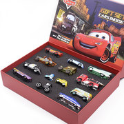 赛车总动员合金小汽车模型玩具，礼盒套装闪电麦昆，儿童男孩礼物