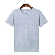 短袖广告短T纯色T恤运动宽松微弹圆领打底衫时尚夏季清凉男士青年