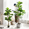仿真琴叶榕大型盆栽北欧植物，室内摆件假绿植盆景家居客厅装饰摆设