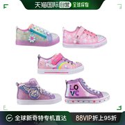 韩国直邮Skechers Kids 帆布鞋 发光/童鞋/6种