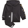 Adidas阿迪达斯三叶草秋季儿童装时尚休闲运动服外套套装 H20325