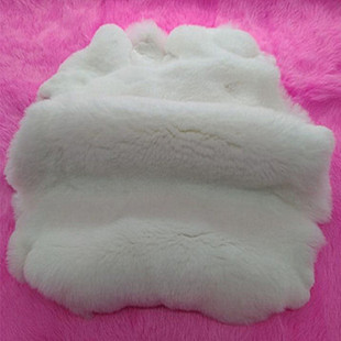 冬季獭兔皮整张獭兔毛皮草，原料diy护膝护腰内胆，服装围巾坐垫包包