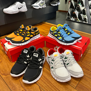 耐克Nike男鞋 Free Run 2 赤足舒适运动休闲跑步鞋537732