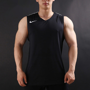 Nike/耐克19篮球服男款训练球衣背心组队篮球上衣T恤 703215