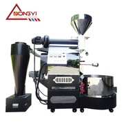 工厂商用15kg咖啡烘焙机 东亿电热款燃气款咖啡豆烘焙机器CRM8180