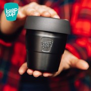 澳洲keepcup咖啡杯保温随行杯双层不锈钢带盖外带便携随手水杯子