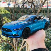 美驰图Maisto 1 18 福特 野马 MUSTANG 2015年 蓝色 合金汽车模